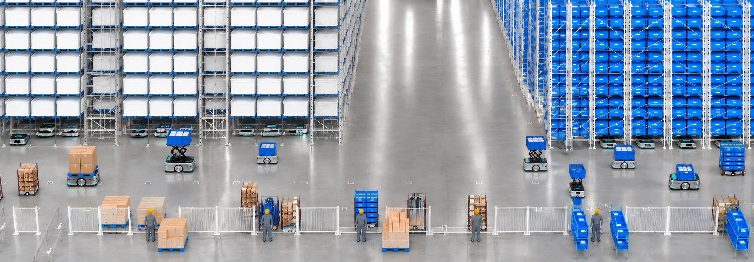 ATOMIX intelligent warehouse solution on site