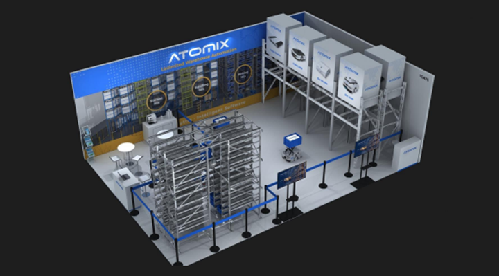 ATOMIX机器人亮相2025德国LogiMAT展